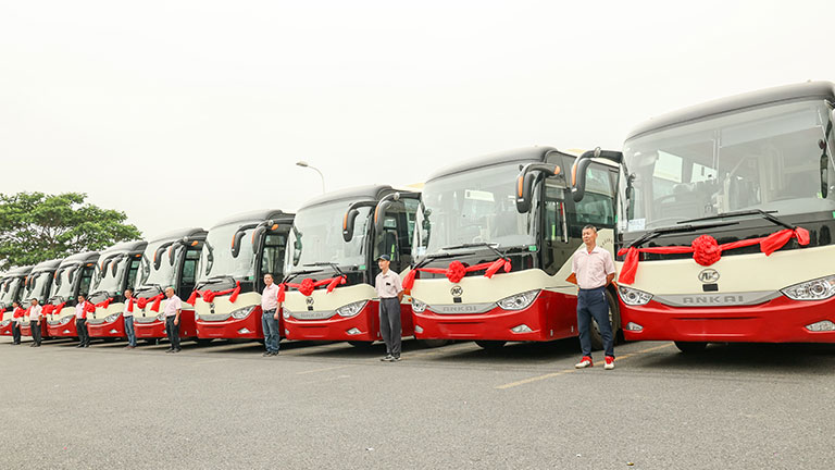 electric A6 buses