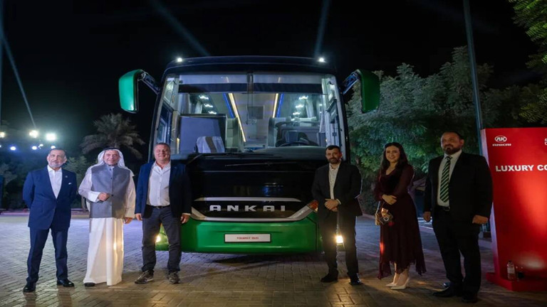 Nuevo avance en el extranjero: los autobuses Ankai hacen un fuerte debut en los Emiratos Árabes Unidos