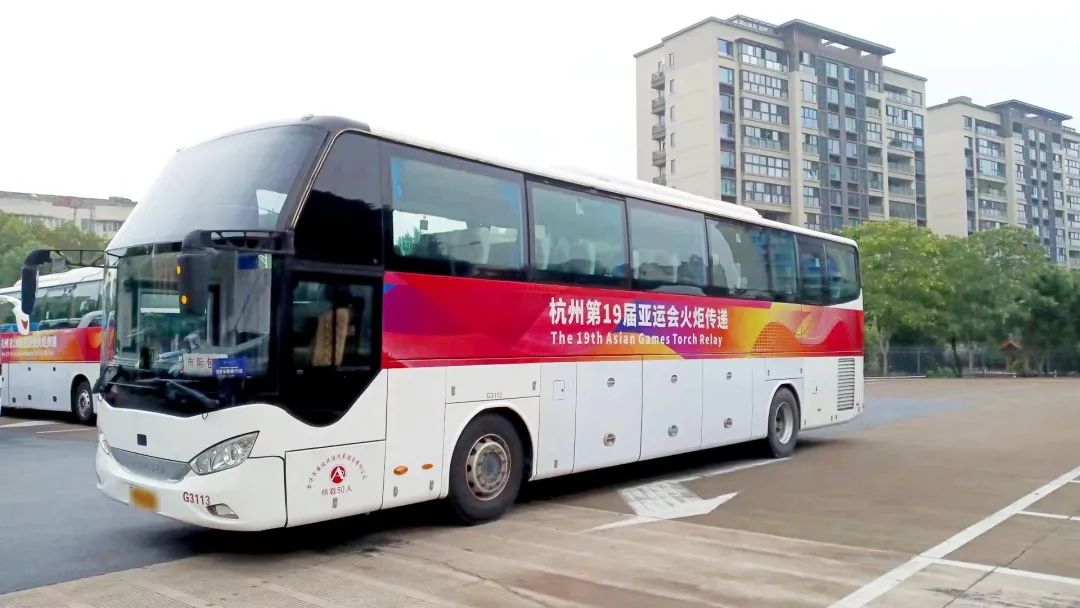 Los autobuses de Ankai prestan servicio en los XIX Juegos Asiáticos en Hangzhou