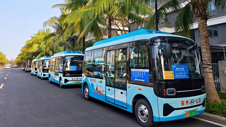 ¡La fabricación inteligente de China asume una nueva tarea importante! La fuerza de Ankai Bus escolta al Foro de Boao para Asia.