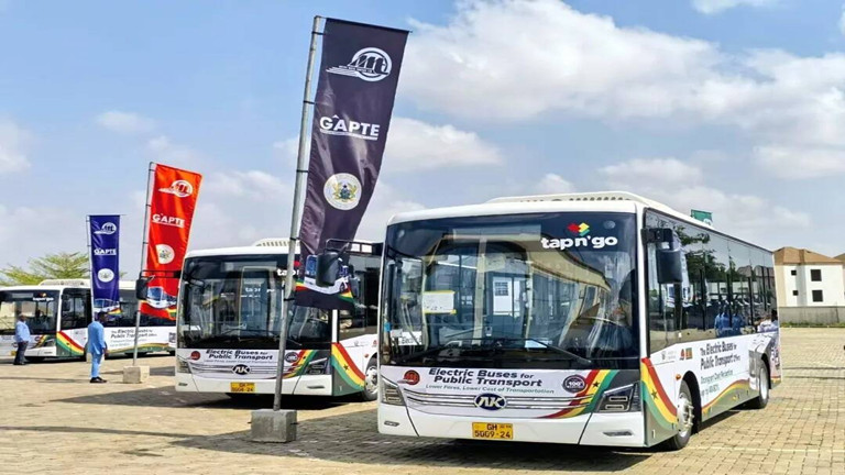 Los autobuses Ankai ayudan a Ghana a transformar el transporte público en un medio ecológico 