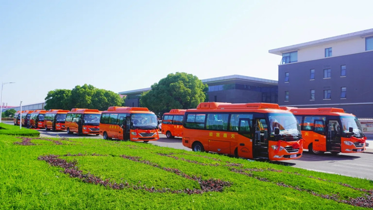 Los autobuses Ankai promueven el desarrollo del transporte de pasajeros urbano y rural