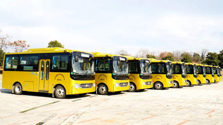 El autobús eléctrico Ankai G6 y G7 ayuda a la construcción del turismo