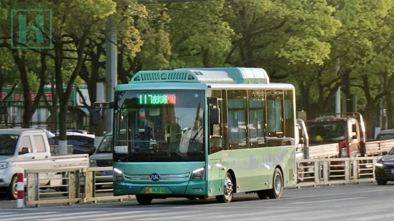Ankai Bus llega a Anji y ayuda a mejorar su transporte ecológico